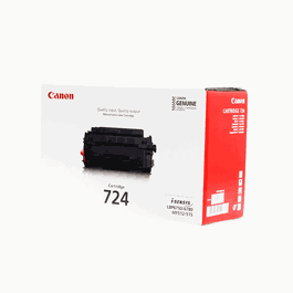 Canon 724 / 3481B002 Toner Negro - Para impresoras Canon, Tinta Negra
