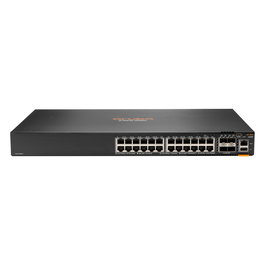 HPE Aruba Networking Switch L3 Gestionado CX 6200F 24 Puertos Gigabit 4 SFP+ 128 Gbit/s Rack 1U