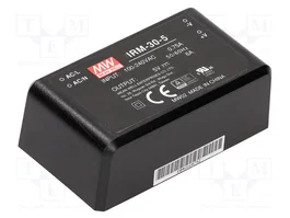 MEAN WELL IRM-30-5 Convertidor AC/DC 30W 5V 6A