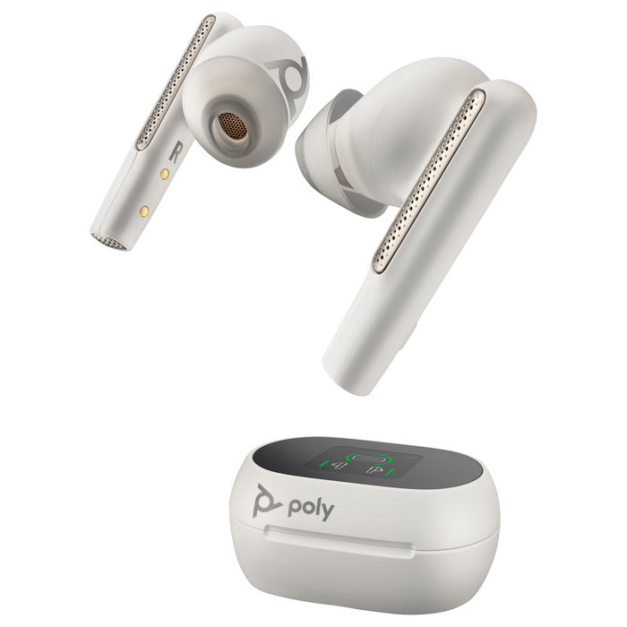 HP Poly Auriculares intraurales Voyager Free 60 blancos (L+R) 2 unidades