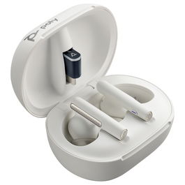 HP Poly Auriculares intraurales Voyager Free 60 blancos (L+R) 2 unidades