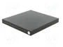 QOLTEC Unidad de DVD externa negra USB 2.0