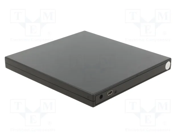 QOLTEC Unidad de DVD externa negra USB 2.0 QOLTEC Unidad de DVD externa negra USB 2.0