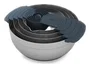 Joseph Joseph Nest Set de Preparación de Alimentos de 9 Piezas en Acero Inoxidable