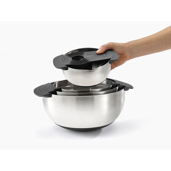 Joseph Joseph Nest Juego de Preparación de Alimentos de 9 Piezas en Acero Inoxidable Joseph Joseph Nest Juego de Preparación de Alimentos de 9 Piezas en Acero Inoxidable