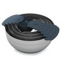 Joseph Joseph Nest Juego de Preparación de Alimentos de 9 Piezas en Acero Inoxidable