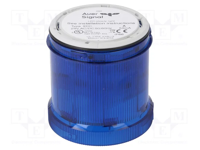 AUER SIGNAL Módulo de automatización señalizador luminoso LED azul 24VDC AUER SIGNAL Módulo de automatización señalizador luminoso LED azul 24VDC
