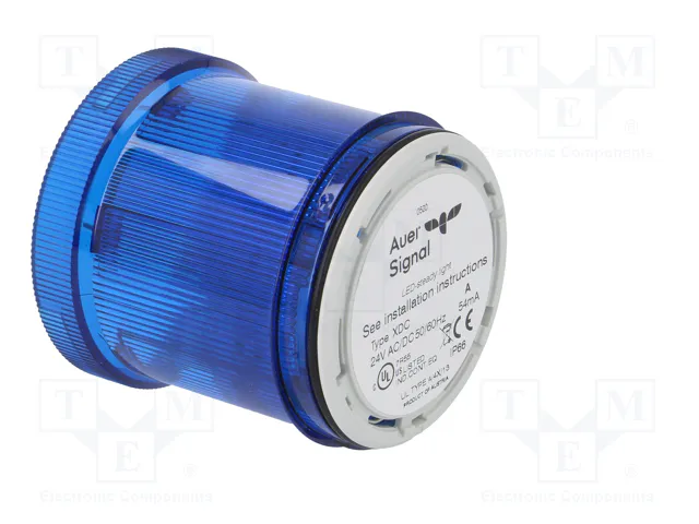 AUER SIGNAL Módulo de automatización señalizador luminoso LED azul 24VDC AUER SIGNAL Módulo de automatización señalizador luminoso LED azul 24VDC