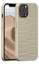 Dbramante1928 Dune Funda iPhone 14 Pro Max 6.7 Pulgadas - Color Arena con Protección Anticaídas y Carga Inalámbrica Compatible