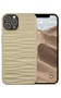 Dbramante1928 Dune Funda iPhone 14 Pro Max 6.7 Pulgadas - Color Arena con Protección Anticaídas y Carga Inalámbrica Compatible