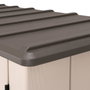 Lifetime Armario exterior vertical 1.500 L Rough Cut™ con estantes