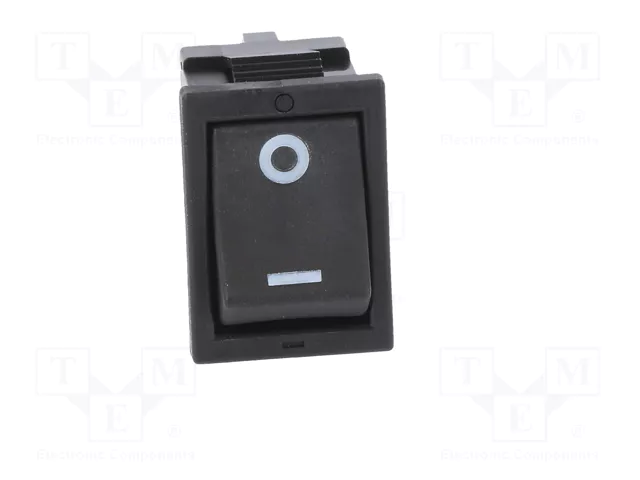 Aratas (Formerly Omron Components) Interruptor Rocker DPST ON-OFF Negro Aratas (Formerly Omron Components) Interruptor Rocker DPST ON-OFF Negro