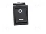 Aratas (Formerly Omron Components) Interruptor Rocker DPST ON-OFF Negro