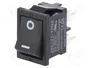 Aratas (Formerly Omron Components) Interruptor Rocker DPST ON-OFF Negro
