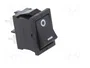 Aratas (Formerly Omron Components) Interruptor Rocker DPST ON-OFF Negro