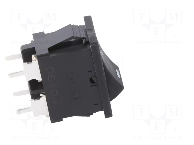 Aratas (Formerly Omron Components) Interruptor Rocker DPST ON-OFF Negro Aratas (Formerly Omron Components) Interruptor Rocker DPST ON-OFF Negro