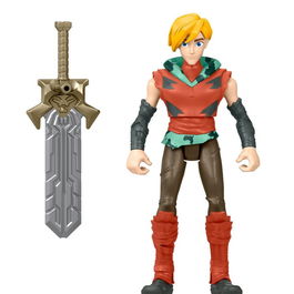 Mattel Figura He-man and the Masters of the Universe Prince Adam PVC 14 cm con Arma y Power Attack