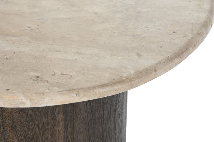 DKD Home Decor Mesa Centro Moderna Beige/Marrón Oscuro 70x120x40 cm DKD Home Decor Mesa Centro Moderna Beige/Marrón Oscuro 70x120x40 cm