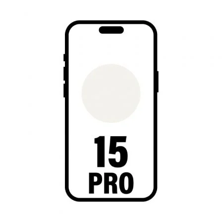 Smartphone Apple iPhone 15 Pro 1Tb/ 6.1"/ 5G/ Titanio Blanco Smartphone Apple iPhone 15 Pro 1Tb/ 6.1"/ 5G/ Titanio Blanco
