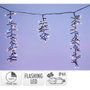 Basics Cortina de luces LED tipo carámbanos con 528 LED, blanco cálido y frío, 3,5 m