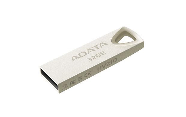 ADATA UV210 Pendrive USB 2.0 de 32GB, Metal, Zinc Alloy ADATA UV210 Pendrive USB 2.0 de 32GB, Metal, Zinc Alloy