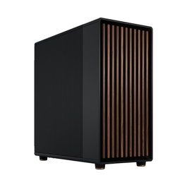Fractal Design FD-C-NOR1X-01 Caja de Ordenador Midi Tower Negro, Carbón Vegetal, PC Gaming