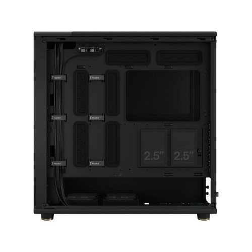 Fractal Design FD-C-NOR1X-01 Caja de Ordenador Midi Tower Negro, Carbón Vegetal, PC Gaming