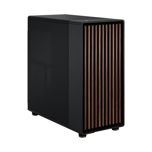 Fractal Design FD-C-NOR1X-01 Caja de Ordenador Midi Tower Negro, Carbón Vegetal, PC Gaming