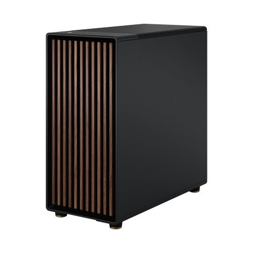 Fractal Design FD-C-NOR1X-01 Caja de Ordenador Midi Tower Negro, Carbón Vegetal, PC Gaming