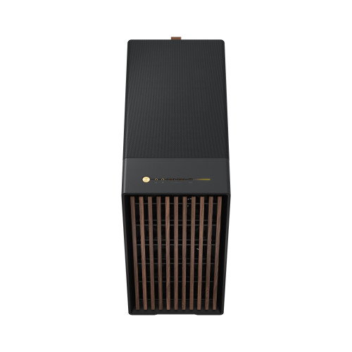 Fractal Design FD-C-NOR1X-01 Caja de Ordenador Midi Tower Negro, Carbón Vegetal, PC Gaming