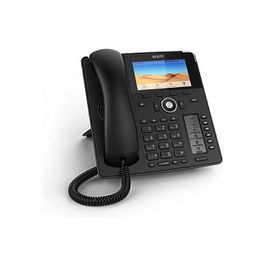 Snom D785 Schwarz Teléfono IP Negro 12 Líneas Pantalla TFT 4.3" PoE