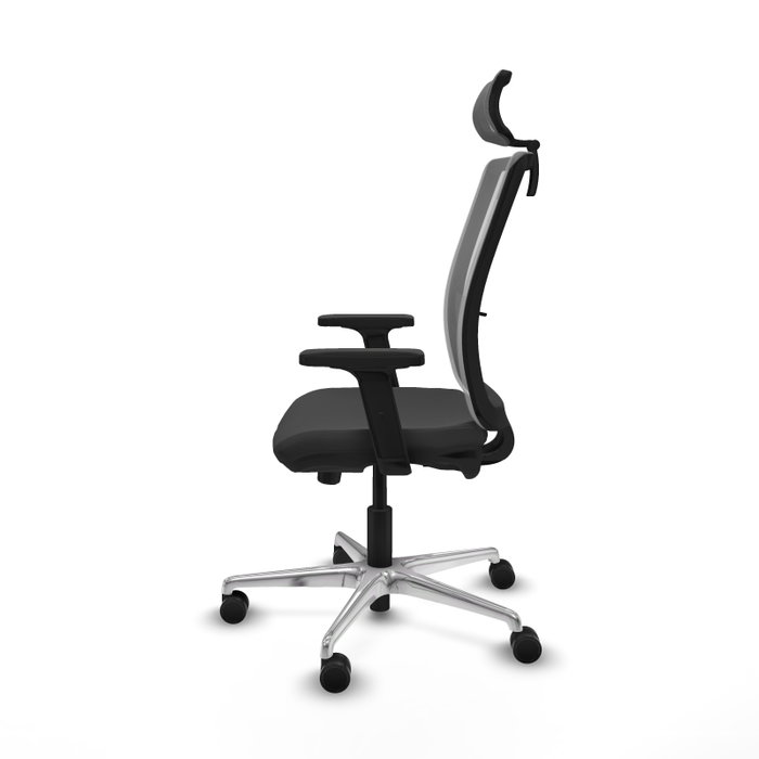 PIQUERAS Y CRESPO Silla de oficina Haches Gris con mecanismo Sincro/Traslack PIQUERAS Y CRESPO Silla de oficina Haches Gris con mecanismo Sincro/Traslack