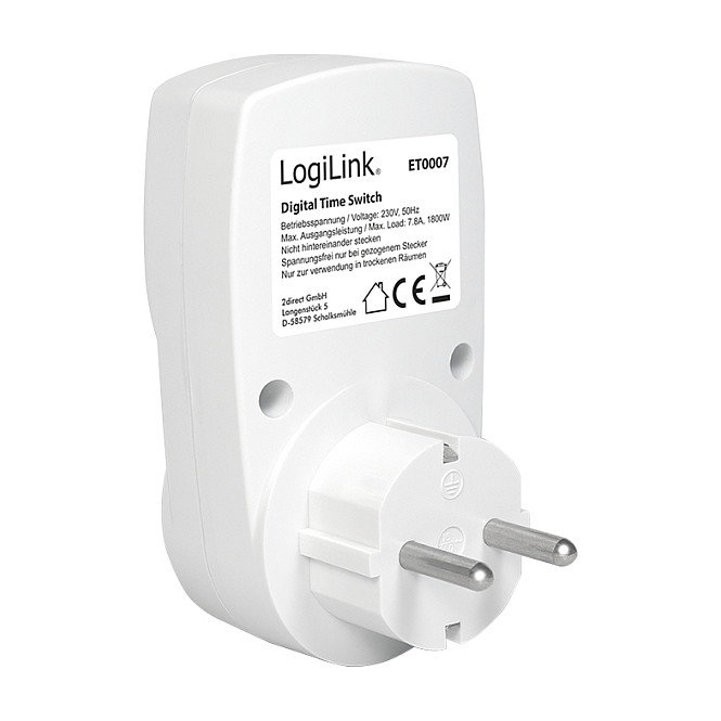 LogiLink Temporizador Digital Time Switch