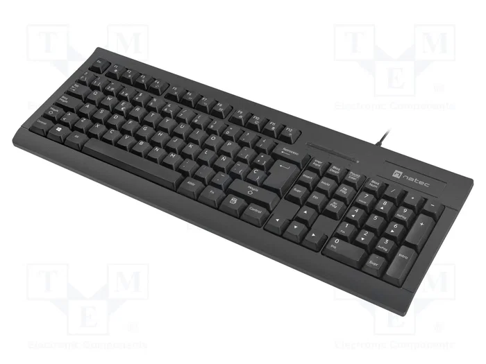 NATEC NKL-2052 Teclado de Oficina USB QWERTY Español Negro NATEC NKL-2052 Teclado de Oficina USB QWERTY Español Negro