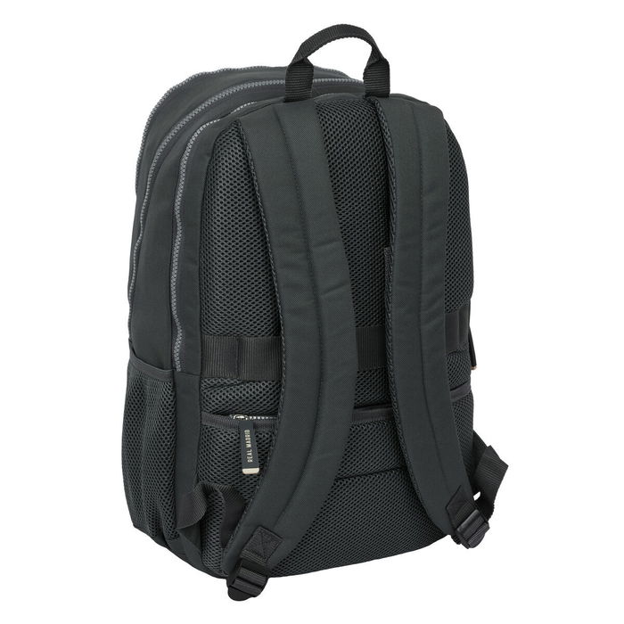 Mochila Escolar Real Madrid C.F. Gris 30 x 42 x 17 cm