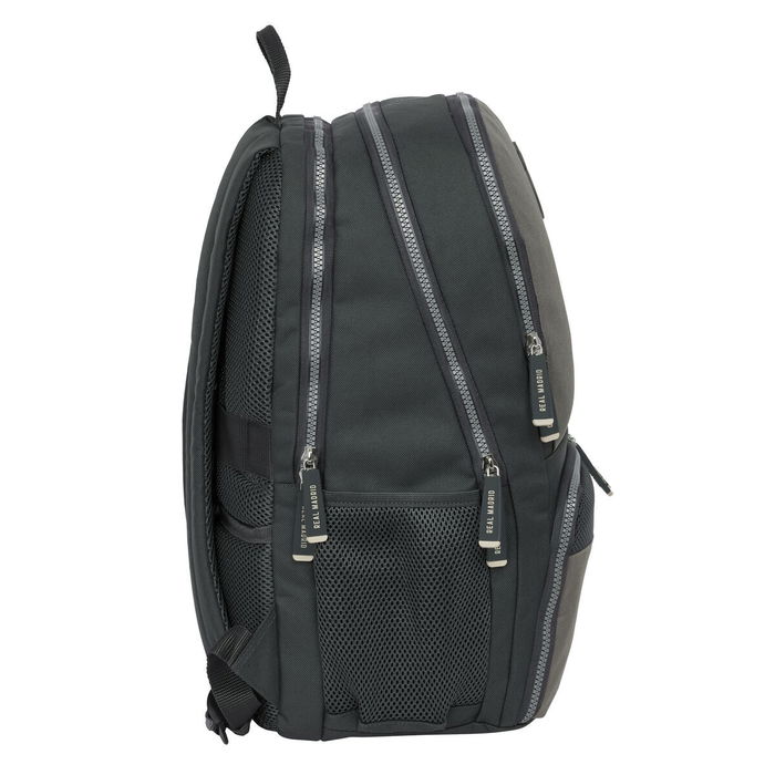 Mochila Escolar Real Madrid C.F. Gris 30 x 42 x 17 cm
