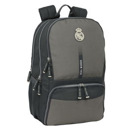Mochila Escolar Real Madrid C.F. Gris 30 x 42 x 17 cm