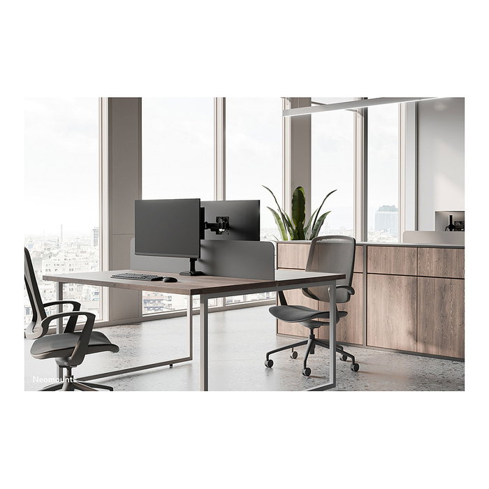 Neomounts DS60-600BL1 Brazo de monitor 10-32 pulg. 8 kg Negro