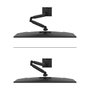 Neomounts DS60-600BL1 Brazo de monitor 10-32 pulg. 8 kg Negro