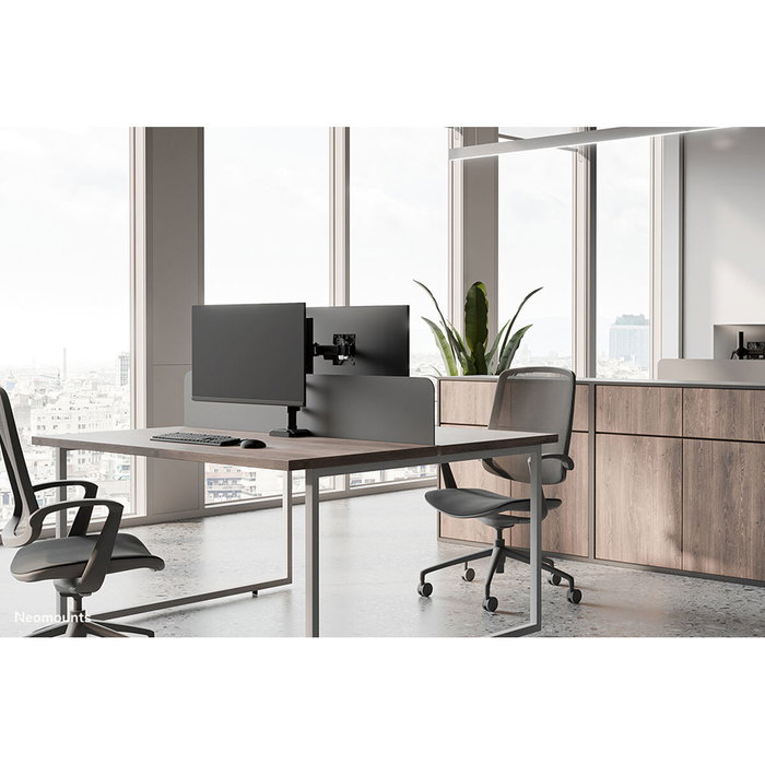 Neomounts DS60-600BL1 Brazo de monitor 10-32 pulg. 8 kg Negro