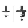 Neomounts DS60-600BL1 Brazo de monitor 10-32 pulg. 8 kg Negro
