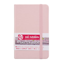Talens Art Creation Cuaderno Bocetos Rosa Pastel 9 x 14 cm 140 g 80 Hojas