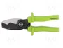 RENNSTEIG Tijeras de 200mm para cortar cables de 50mm², 70mm² y 95mm²