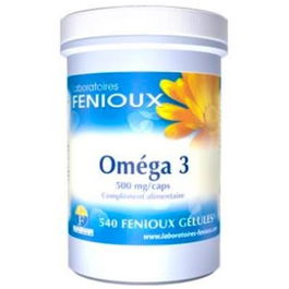 FENIOUX Omega 3 200Perlas para Corazón, Cerebro y Visión Normal