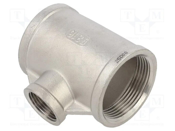 GEBO Conector en T de reducción hembra-hembra-hembra GEBO Conector en T de reducción hembra-hembra-hembra