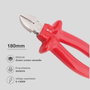 Hantums Alicate de corte diagonal con mango aislante 180mm