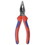 Knipex Alicates de combinación de punta fina cromados 145 mm