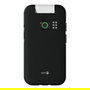 Doro Leva E30 Teléfono Móvil 4G LTE Negro Blanco, Pantalla Externa TFT 1.77", Cámara 0.3 MP, 128 MB, Batería 1150 mAh Extraíble, IP55, Concha, NanoSIM