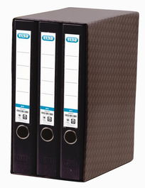 Modulo Archivadores Palanca Elba Rado Top Forr.Pp 3 Uds.A4 50Mm Negro