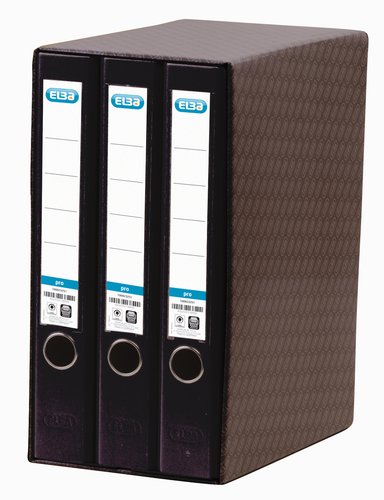 Modulo Archivadores Palanca Elba Rado Top Forr.Pp 3 Uds.A4 50Mm Negro Modulo Archivadores Palanca Elba Rado Top Forr.Pp 3 Uds.A4 50Mm Negro